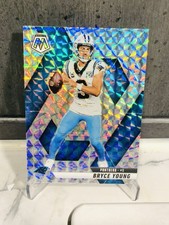Bryce Young Silver Mosaic Prizm 2025 Panthers