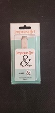 " " Ampersand, And, Punctuation ImpressArt Metal Stamping Punch