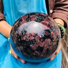 14.82LB Natural Firework Stone Quartz Sphere Crystal Ball Healing Decorati 4983 — photo 3