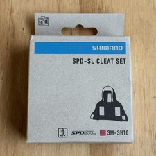 NEW Shimano SM-SH10 SPD SL Cleat Set 0 Degree Float Fixed Road Bike Clipless