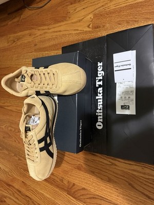 Japan Exclusive Onitsuka Tiger Tiger Corsair Sneaker Beige/Black Lace-Up 