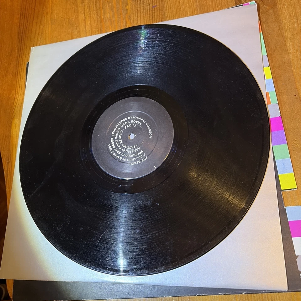 NEW ORDER - Blue Monday 1983 UK ORIG *1ST PRESS* 12” *SILVER* INNER A1/B1 VG - Image 4 of 4