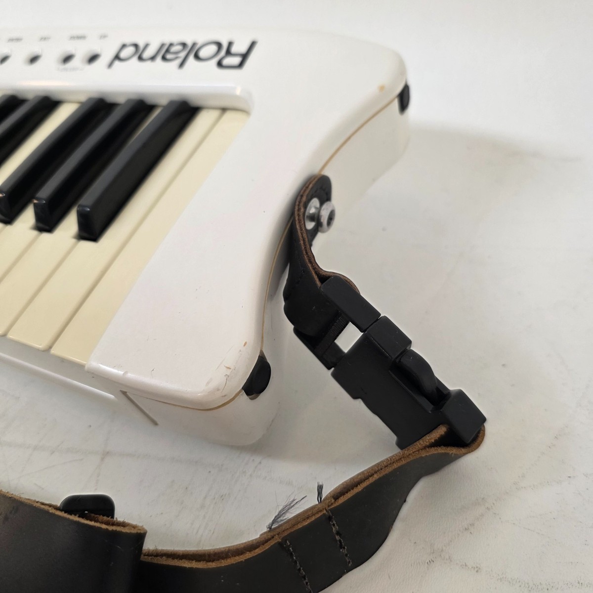 Vintage Rare Roland AX-7 Keytar Synthesizer White 45 Key | eBay