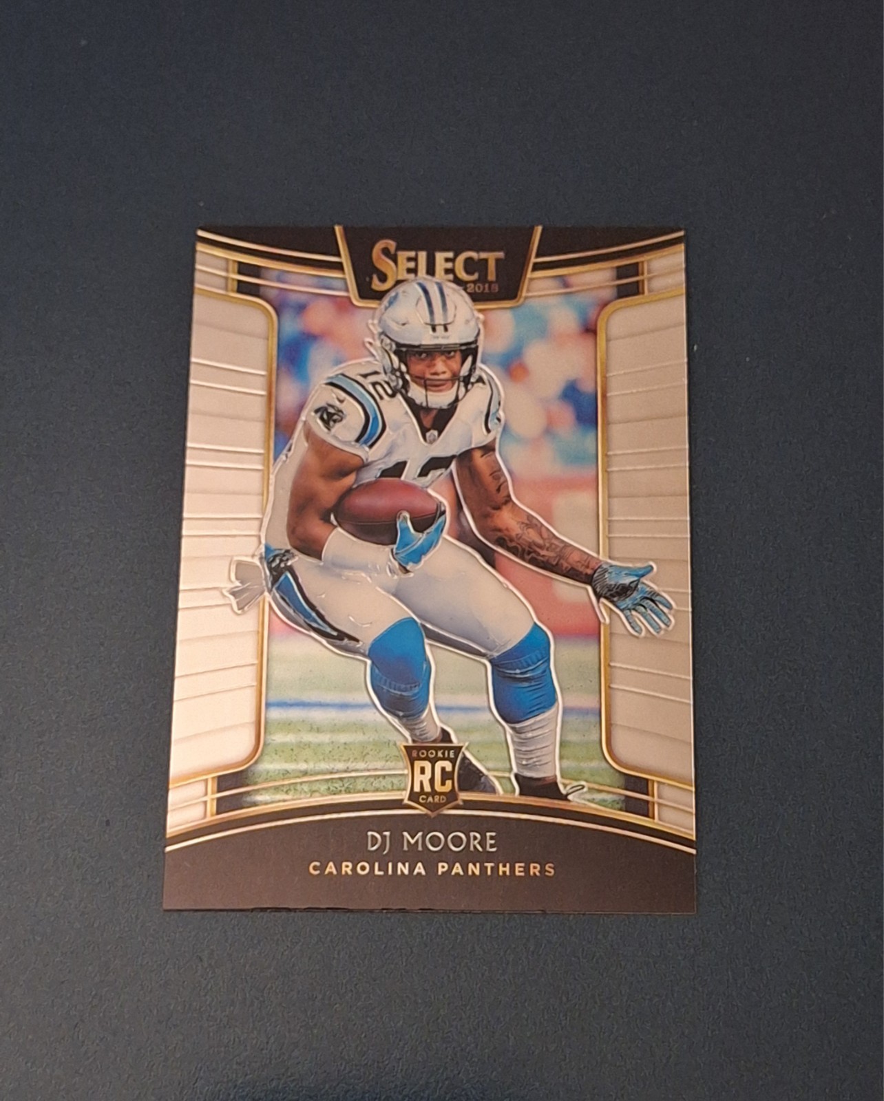 D.J. Moore 2018 Panini Select Rookie Card #84 RC Chicago Bears