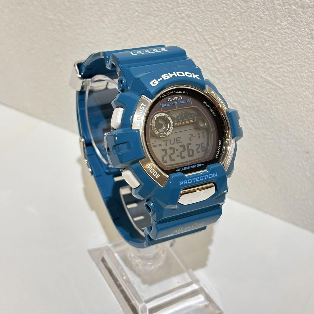 G-SHOCK/イルクジ/GWX-8900K/電波/時計/ソーラー/限定/ブルー