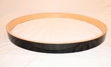 BASS DRUM HOOP 22-IN DIAMETER UNBRANDED BLACK GALAXY WRAP- LS/ NR AUCTION BUYER