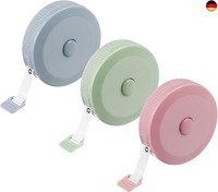 3 StüCk Massband KöRper SchneidermaßBand Einziehbares MaßBand KöRper MaßBand NäH