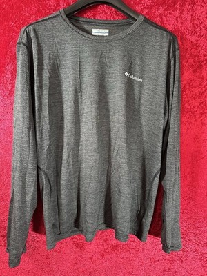 Columbia Men's Alpine Chill Zero Long Size Large. C Charcoal heather color.