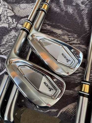 Set De Fers De Golf Srixon ZXi5 (2025) 4 à PW, Project X IO Stiff - Comme Neuf !