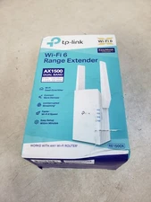 TP-Link RE1500X AX1500 Wi-Fi 6 Dual-Band, Range Extender with Quick 1.5 Gbps