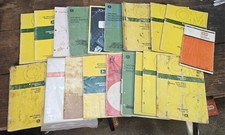 Lot Of 24 John Deere, Case, International, Operator Manuals Service Manuals.