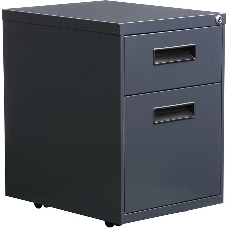 Unidad de almacenamiento móvil archivador tirador cajón empotrado con características antivuelco nuevo Foto 2 de 4