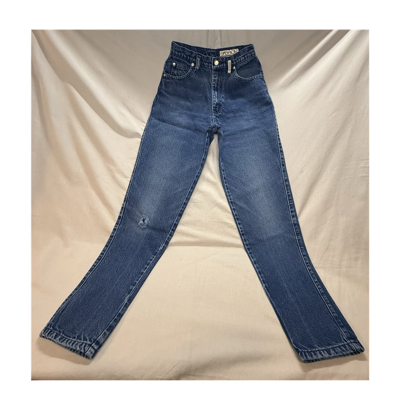 Vintage Cowgirl Bootcut Jeans 5/6 28" Inseam 100% cotton
