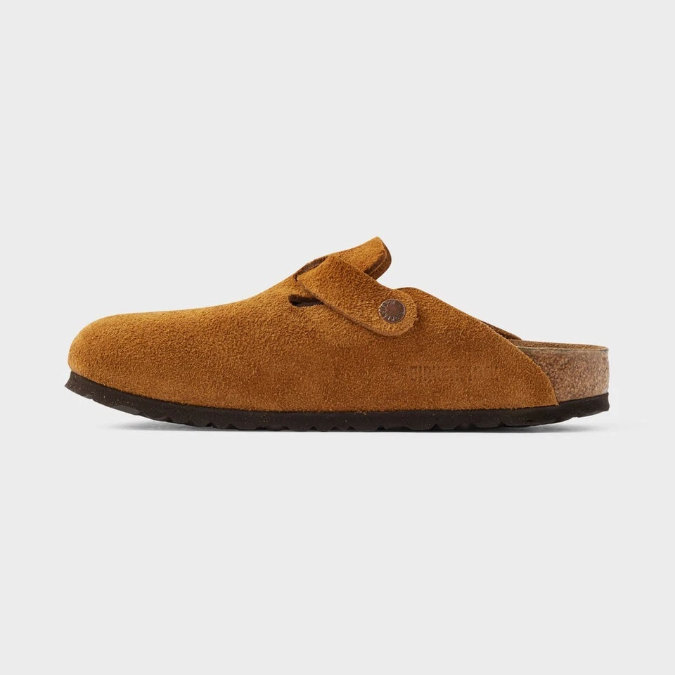 Women's Mink Boston Soft Footbed Clogs Slip On Sandals Gift Footwear Lightweight - Image 2 of 4