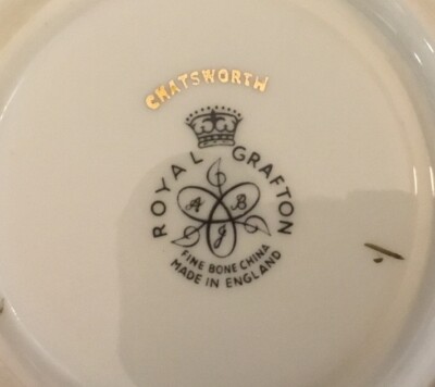 ROYAL GRAFTON FINE BONE CHINA CHATSWORTH~Cup And Saucer Set~White