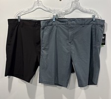 NWT Burnside Pair of 2 Land and Sea Hybrid Stretch Shorts Mens Size 40