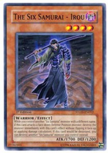 The Six Samurai - Irou - STON-EN012 - Common - Unlimited Edition x3 - Near Mint