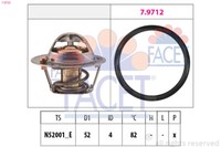 Facet Thermostat KüHlmittel 82°C FüR Mitsubishi Colt Vi Lancer Viii