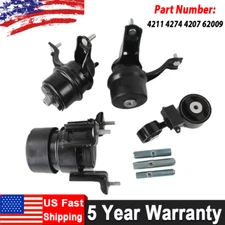 4PCS Engine Motor Mounts For 2007 2008 2009 2010 2011 Toyota Camry LE Sedan 2.4L