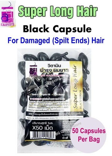 Super Long Hair Vitamin E Capsule Treatment Repair Fast Growth 50 or 150 caps - Picture 13 of 18