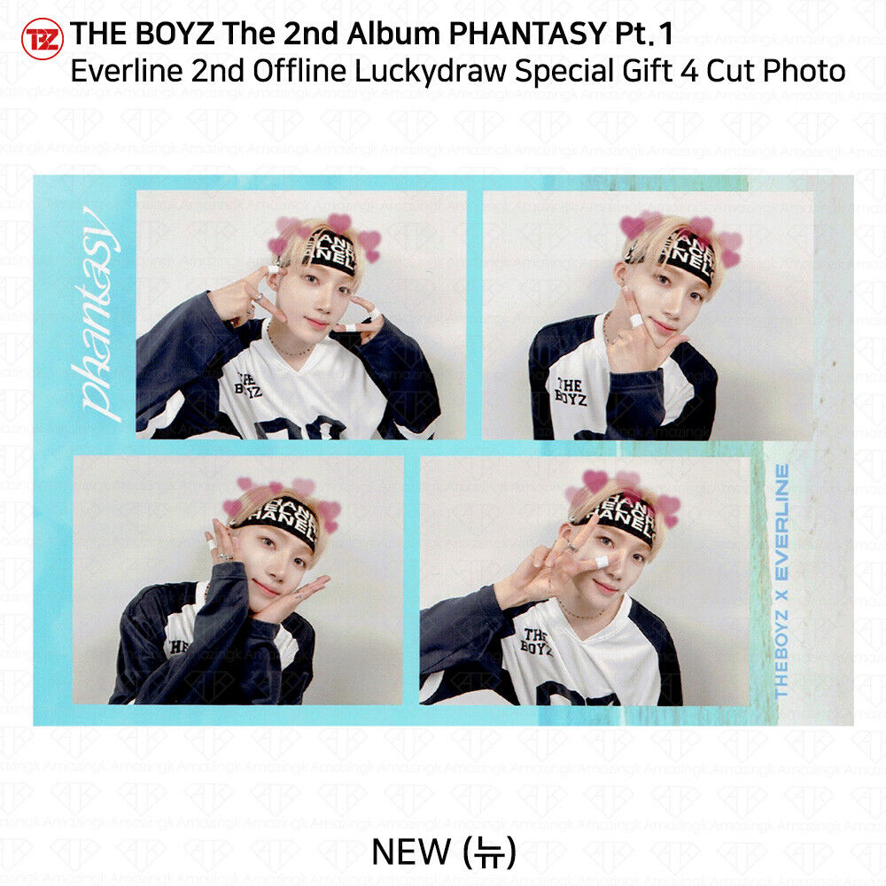 The Boyz Phantasy Pt.1 Everline 2nd Offline Luckydraw The Boyz Phantasy Pt.1 Everline 2nd Offline Luckydraw