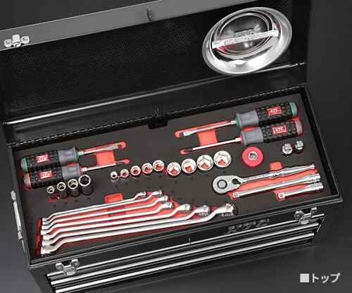 KTC (Kyoto Machinery Tools) Tool Black Set SK36624 66-pc
