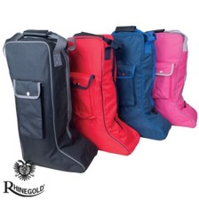 Rhinegold lange Stiefeltasche ideal f&uuml;r Hof Reisen Aufbewahrung 4 tolle Farben