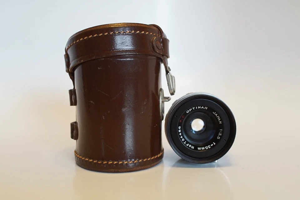 N. Mint ULTRA RARE contax D,S optinar P.C Japan 35mm f3.5 M42 W/case - Image 3 of 4