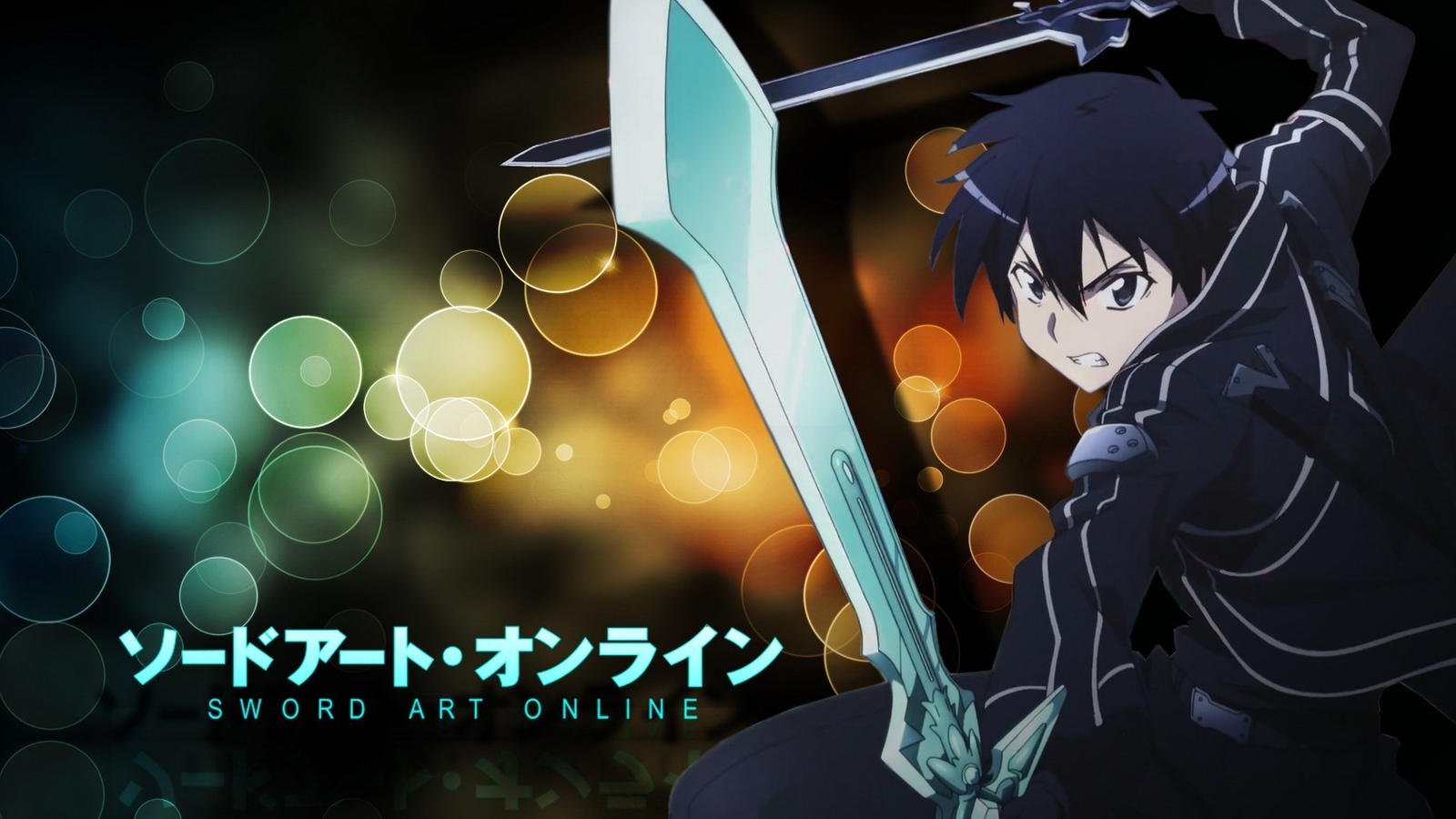 Anime SAO Kirito Dark Hair Custom Gaming Playmat Pad for Card Games  