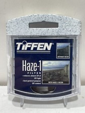 Tiffen 62mm HAZE-1 UV Lens Photography Filter w/Case Made in USA