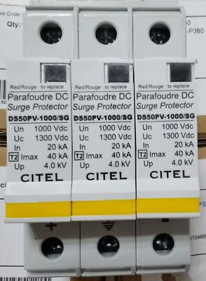 NEW CITEL DS50PVS-1000/S wbr/ G Photovoltaic Surge Protector