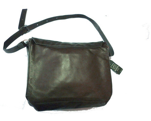 BORSA TRACOLLA UOMO MESSENGER IN VERA PELLE - ALFRED-MORO - Imagen 4 de 4