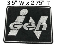 Jurassic Park INGEN Movie Logo Patch Embroidered Iron-on Applique Costume Gift