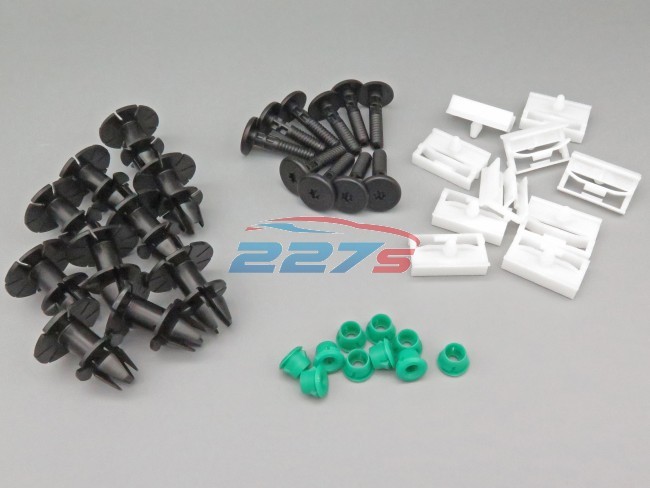 10x Side Sill Skirt Trim Clips Rocker Panel Fastener For BMW E36 E46 51718184574 - Foto 7