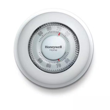 Round Non-Programmable Thermostat with 1H Single Stage Heating Free Shipping New