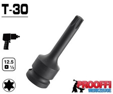 TORX Kraft Schlagschrauber Stecknuss T 30 Steckschlüssel Nuss T-Profil Lang