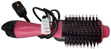 Revlon One-Step Hair Dryer Volumizer & Hot Air Brush Pink/Black - Used & Working