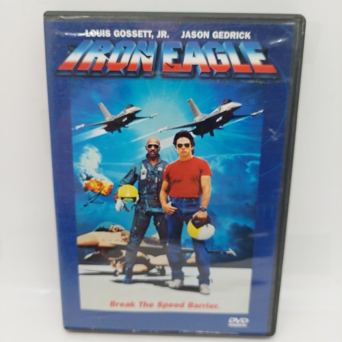 Iron Eagle Louis Gossett Jason Gedrick 1985 DVD 43396839694 eBay