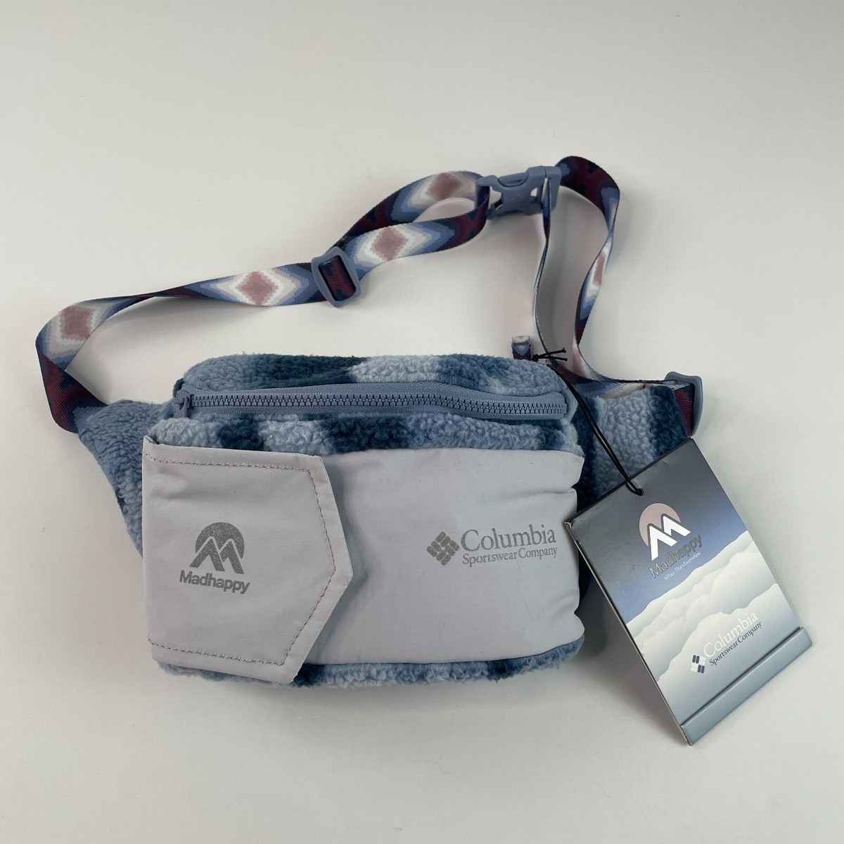 Madhappy x Columbia Limited Edition Fleece Belt Bag New with 