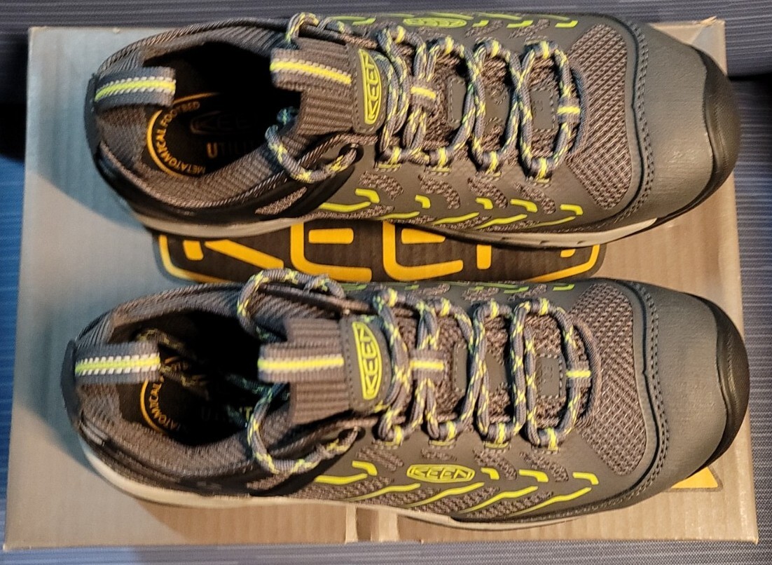 Scarpe da donna KEEN Utility Flint II sportive punta in fibra di carbonio 8 5 US