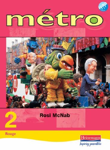 Metro 2 Rouge Pupil Book Euro Edition: Rouge Level 2 (Metro for Key Stage 3) By