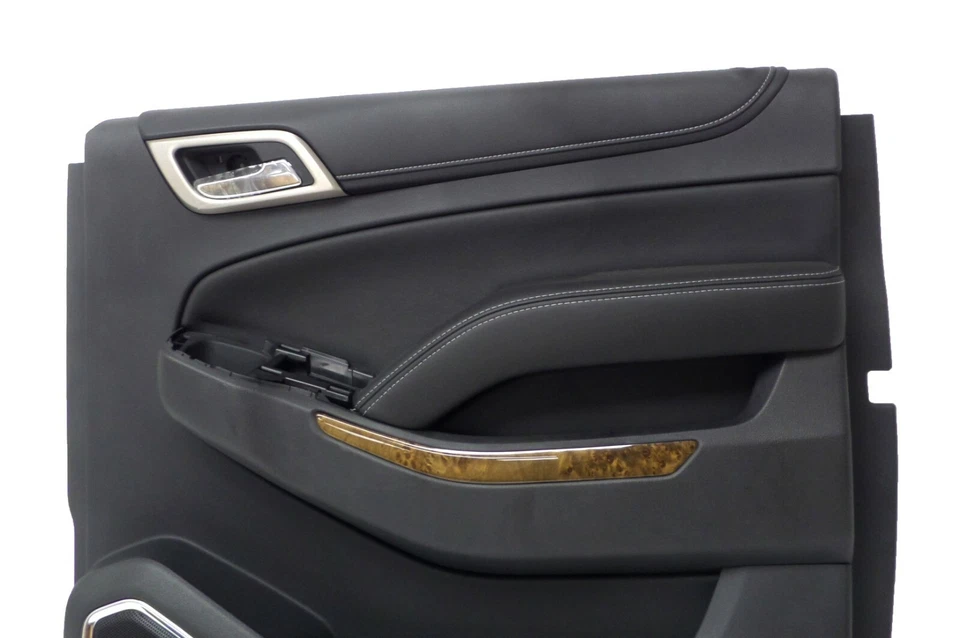 22903219 Panel de puerta trasera derecha pasajero negro azabache GMC Yukon XL Suburban 2015-20 Foto 2 de 4