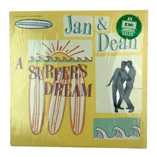 Jan & Dean A Surfer's Dream SN 16399 EMI Records 1986 LP Untested Vinyl