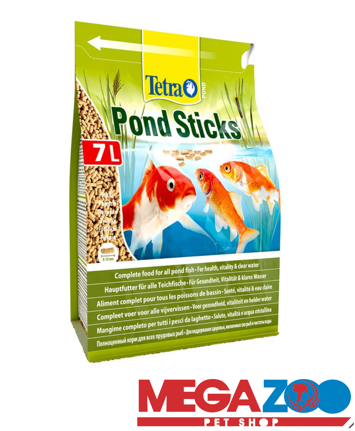 TETRA POND STICKS mangime in STICKS x pesci da laghetto, CARPE 7LT