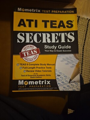 ATI TEAS Secret Study Guide+ ATI TEAS Manual prep with the creators of the exam.