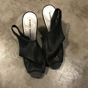 audrey brooke black heels