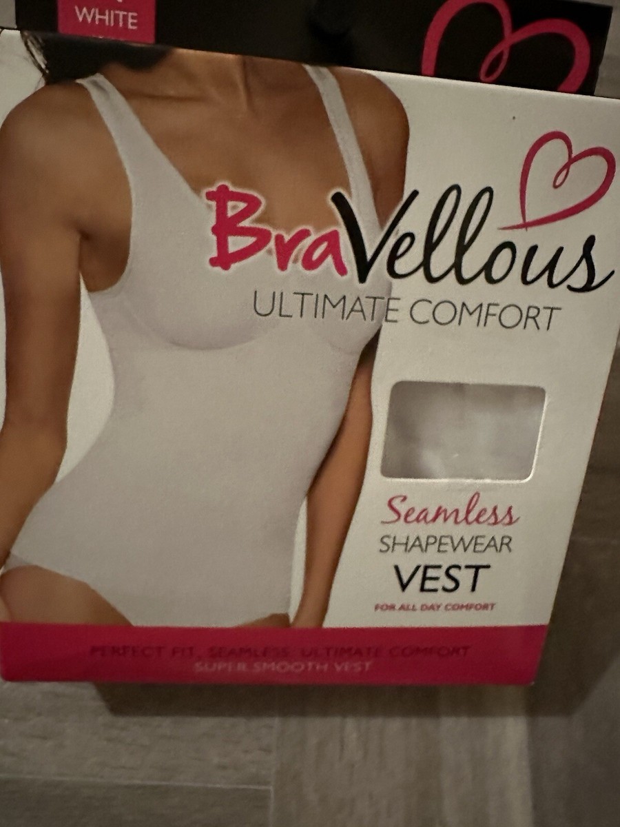 BraVellous ULTIMATE COMFORT Seamless SHAPEWEAR VEST, Medium New