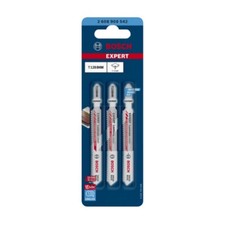 Bosch Stichs&auml;gebl&auml;tter T128BHM 3St Expert 2608900542 mit Carbide Technology