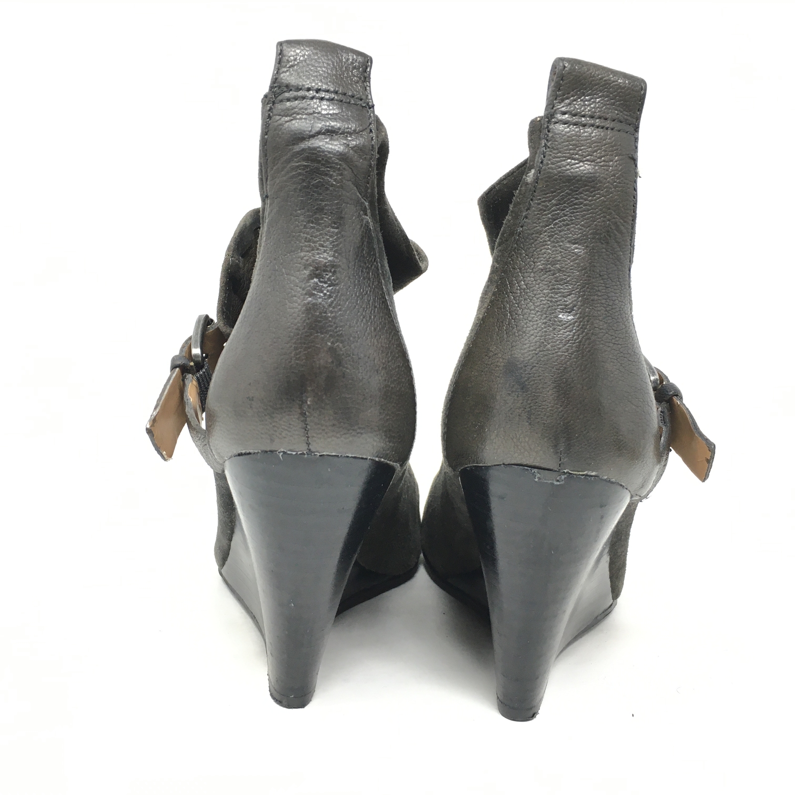 Women's Nine West Orro Wedge Ankle Boots Booties Shoes Size