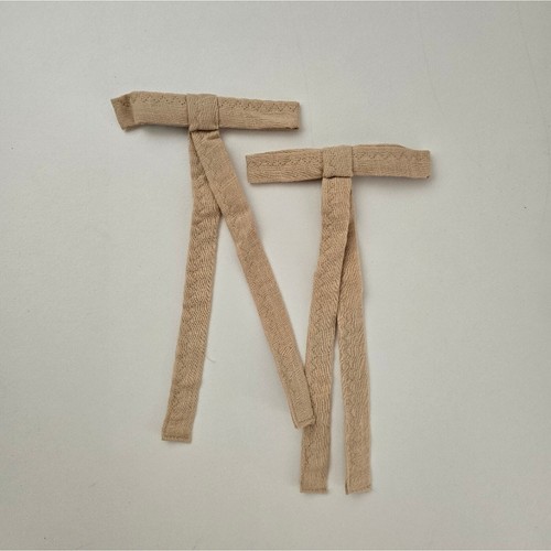 Free People Ivory Lovely Bow Set of 2 Hair Clip Pin Accessory NWT Coquette - Picture 6 of 12